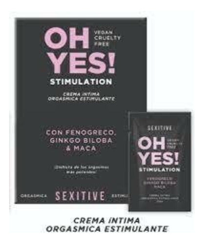 Sexitive Oh Yes! Pack X5 Orgasmic Stimulating Cream 7