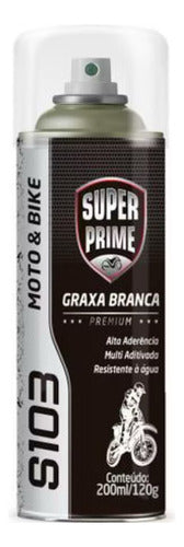 Graxa Branca Em Spray 200 Ml - S103 - Super Prime 0