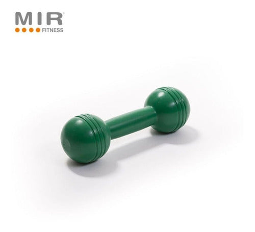 Mir 3 Kg Plastic Dumbbell - PVC Filled Fitness Weight 4