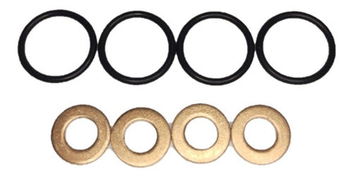 ENGINEPRO 4 Washers + 4 O-Rings for VW Amarok 2.0 Alternative 0