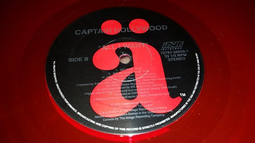 Captain Hollywood All I Want Vinilo Rojo Limited Usa 1993 1