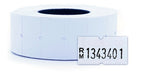 Pack of 10 Rolls MX5500 White Self-Adhesive Labels 0