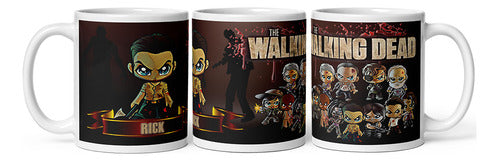 Plantillas Tazas Sublimación The Walking Dead Niños #2 4