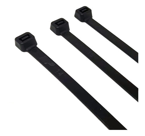 Professional Security Seal x 100 pcs 150mm x 3.6mm Black Driven 3