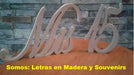 Letras en Madera - Letras Decorativas - Nombre - Envios 7