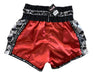 Shorts Para Muay Thai - Twins Special Skull Vermelho/branco 1