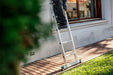 Gloss Articulated Aluminum Ladder 4x4 Steps Up to 150kg 4