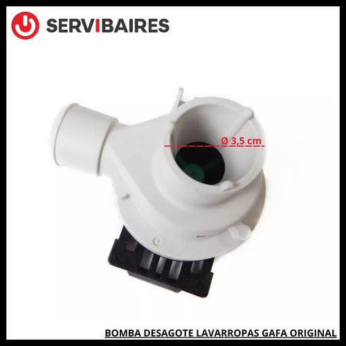 Gafa Aquarius Original Drain Pump for Washing Machines 3