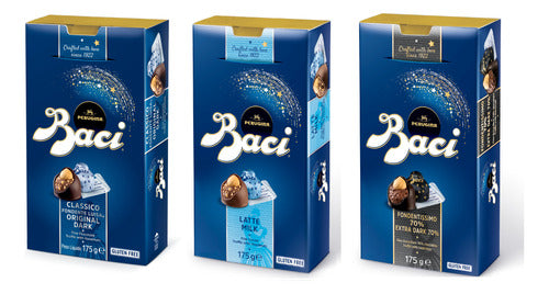 Combo Bombones Baci Perugina 175gr 3 Sabores Importado Ita 0