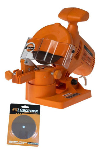 Electric Chainsaw Chain Sharpener Lusqtoff 220W + 2 Grinding Discs 0