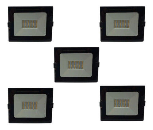 Bellalux Reflector Led 30w Cálido Exterior Pack X 5 0