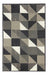 Kreatex Modern Bedside Rug 5599 Grey 57x90cm 2