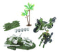 Military Set with Soldiers, Weapons, and Accessories, 12836 0