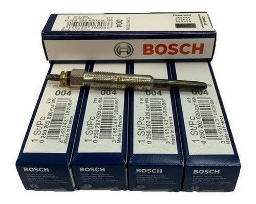 Kit 4 Bujias Calentadoras Bosch Peugeot Partner 1.9d (020) 0