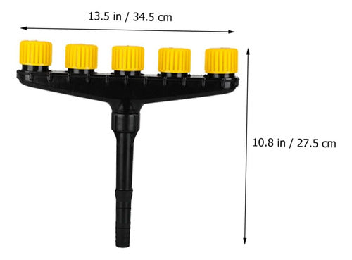 Gardeneer Aspersores Regador De Jardin Cabezal De Manguera 4