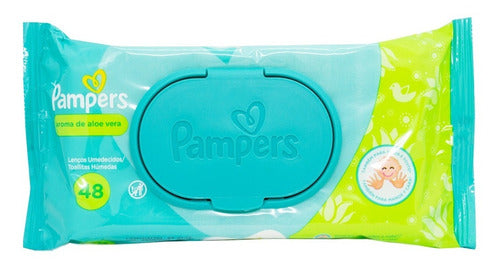 Pampers Aloe Vera Fragrance Soft Wet Wipes for Babies - Local 0