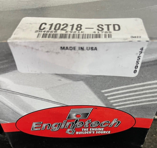 ENGINE TECH Kit Aros Chevrolet V8 (101.6mm) Injeccion Made In Usa 1