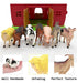 Animales De Granja Red Barn Toys, 20pcs Farm Toys Farm Figur 3