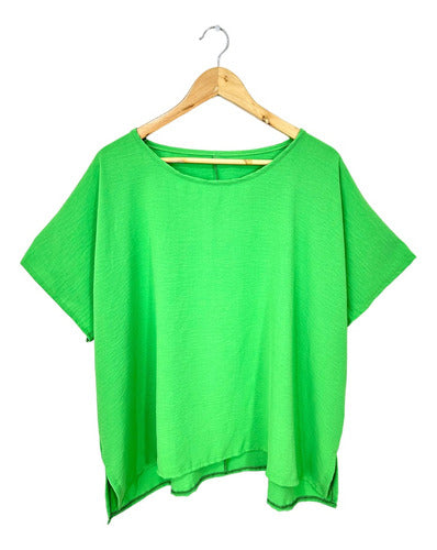 Tienda Sarmiento Blusa De Crepe Con Boton En Manga - Dama 2