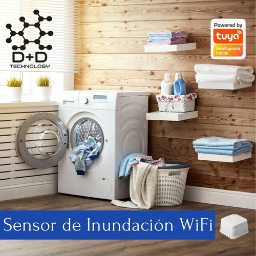 Sensor De Fuga De Agua Wifi Inteligente Tuyasmart 4