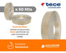 Tece Tapacanto Filo Preencolado Camelia 50 Mm X 50 Mts 3