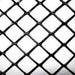 Plastic Mesh Fence - Diamond Pattern 4m x 1.20m Black 3