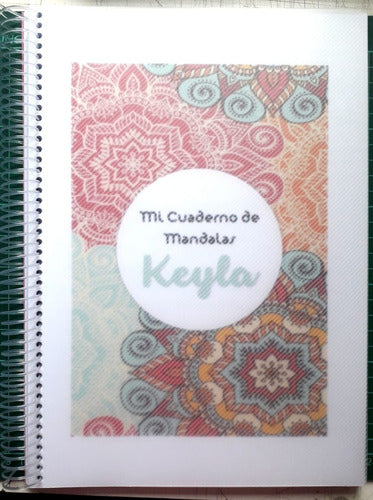 Cuaderno Libro Para Pintar Colorear Mandalas 3