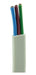 M&H Cable Vaina Chata Marfil 3x1mm² Precio X Metro 0