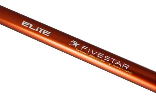 Telescopic Fishing Rod Fivestar Elite Fe Or 4.20 Mts Graphite Peje 0