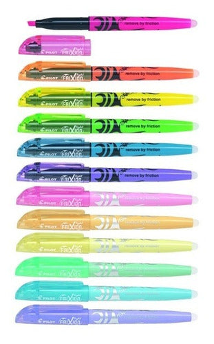 Pilot FriXion Light Erasable Highlighter Pack of 12 0