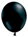 Globolandia Pearlized Black Balloons 12 Inches X 25 Party Supplies 0