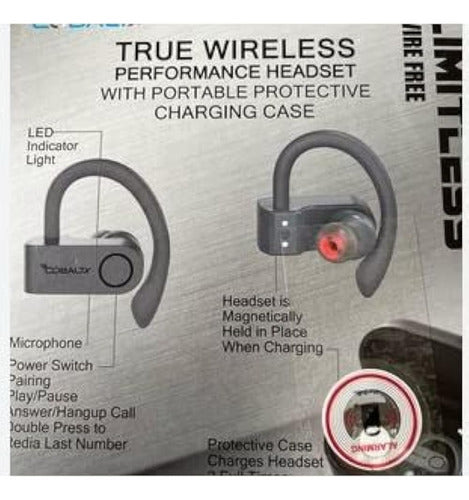 Cobaltx Bluetooth True Wireless Performance Headset Con Estu 1