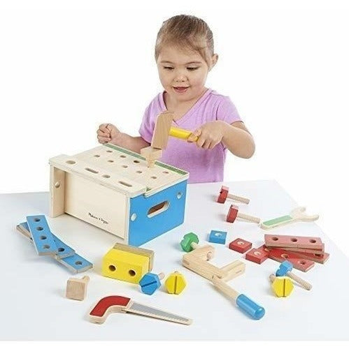 Melissa & Doug Tool Bench with Saw and Hammer 1