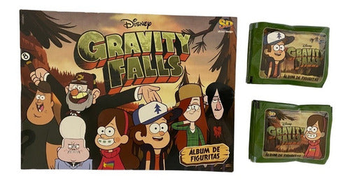 SD Gravity Falls Album + 50 Sticker Packs - Promo 0