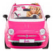 Veículo E Boneca - Barbie - Fiat 500 - Carro Conversível Da 1