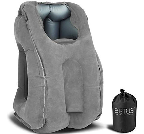 Betus Dreamer Comfort Cojín Inflable De Viaje Para Avión - D 0