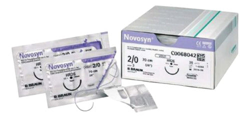 Novosyn Hilo Para Suturas 2/0 Pack X 5 0