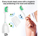 Aoremon 4 Replacement Brush Heads for Philips Sonicare Essence Elite 5