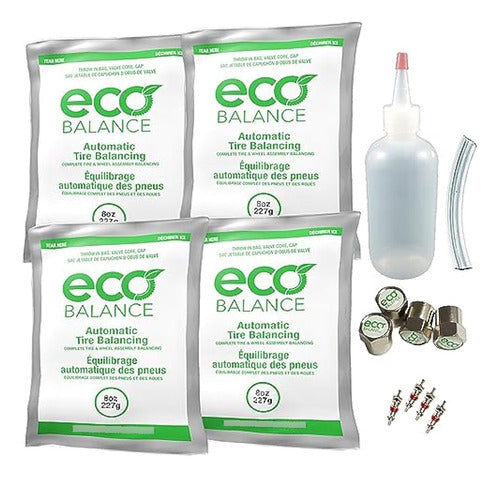 Eco Balance Ediy-8 Kit De Talones De Equilibrio De Neumático 0