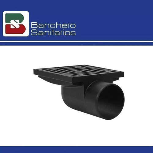 Embudo Horizontal Duratop 110 Reja Plast. 20 X 20 1