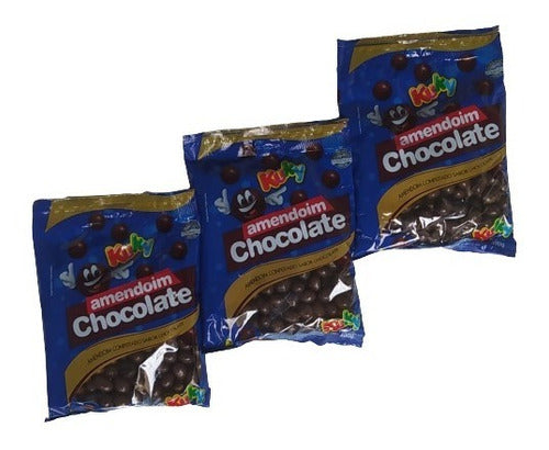 Amendoim Sabor Chocolate Pacote 400g Kuky-alta Quaklidade 0