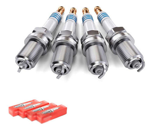 SEAT Marbella Spark Plug Set 0.9 Cat 1996 to 1998 0