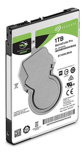 Seagate 1tb Barracuda Pro Sata 6gb S 128mb Cache 2.5 Inch I 2