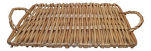 HyF Rattan Rectangular Tray with Handles 30 Cms 0