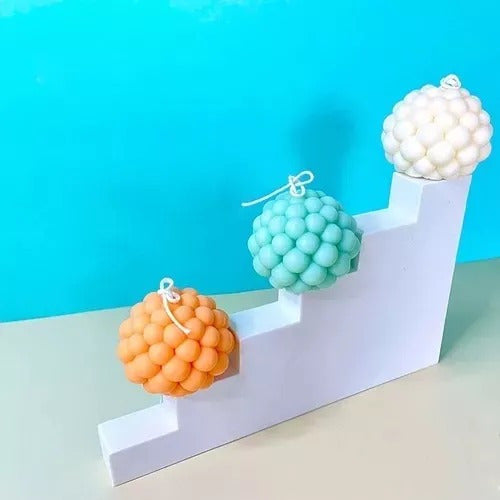 Arte Libera Silicone Bubble Sphere Mold for Candles 1