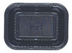 Market Paper Black PET Tray 103 18.4cm X 13.3cm X 4.2cm X 100u 2