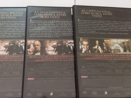 El Padrino The Coppola Restoration 3 Dvd's Originales Slim 1