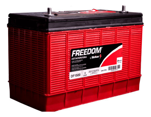 Bateria Estacionária Freedom 93ah Df1500 Placa Solar Offgrid 2