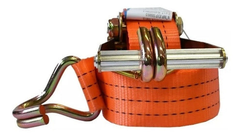 Heavy Duty Ratchet Strap with Crank 50mm x 10m 3000kg Load Capacity 1