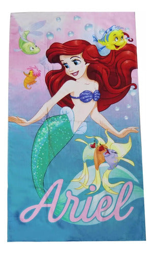 Disney La Sirenita Beach Towel 130x70 Official 0